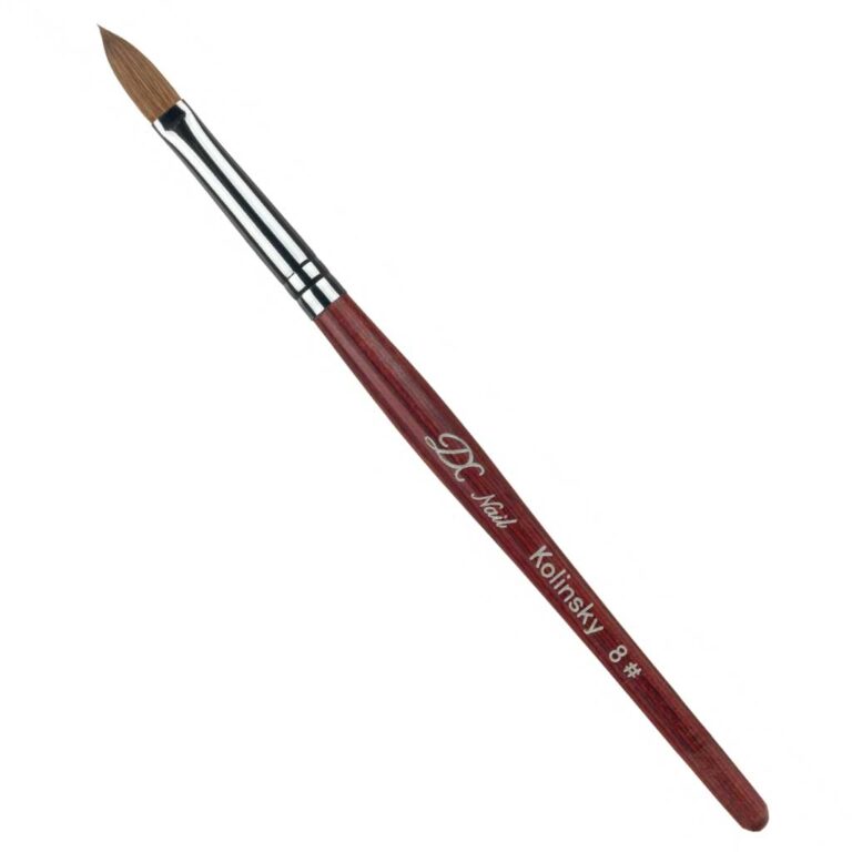 Kolinsky Sable Hair Professional Acrylic Nail Brush SIZE 8 Aesthetics of Beauty
