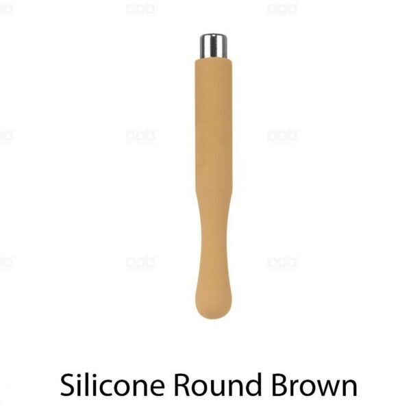 silicone round brown 1